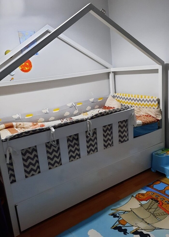 özel yapım bebek ve çocuk karyolasi.mdf - Görsel 5