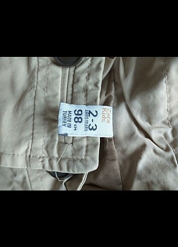 24-36 Ay Beden camel Renk Zara mont