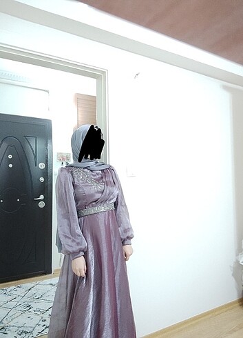 Diğer Mor tesettür elbise
