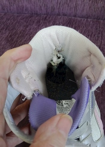 Reebok Mor ve Gri Kız Çocuk Spor Ayakkabı - Görsel 7