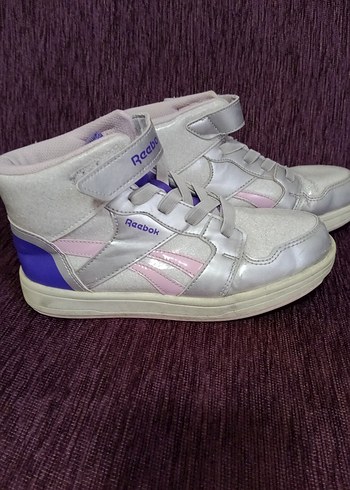 Reebok Mor ve Gri Kız Çocuk Spor Ayakkabı - Görsel 4