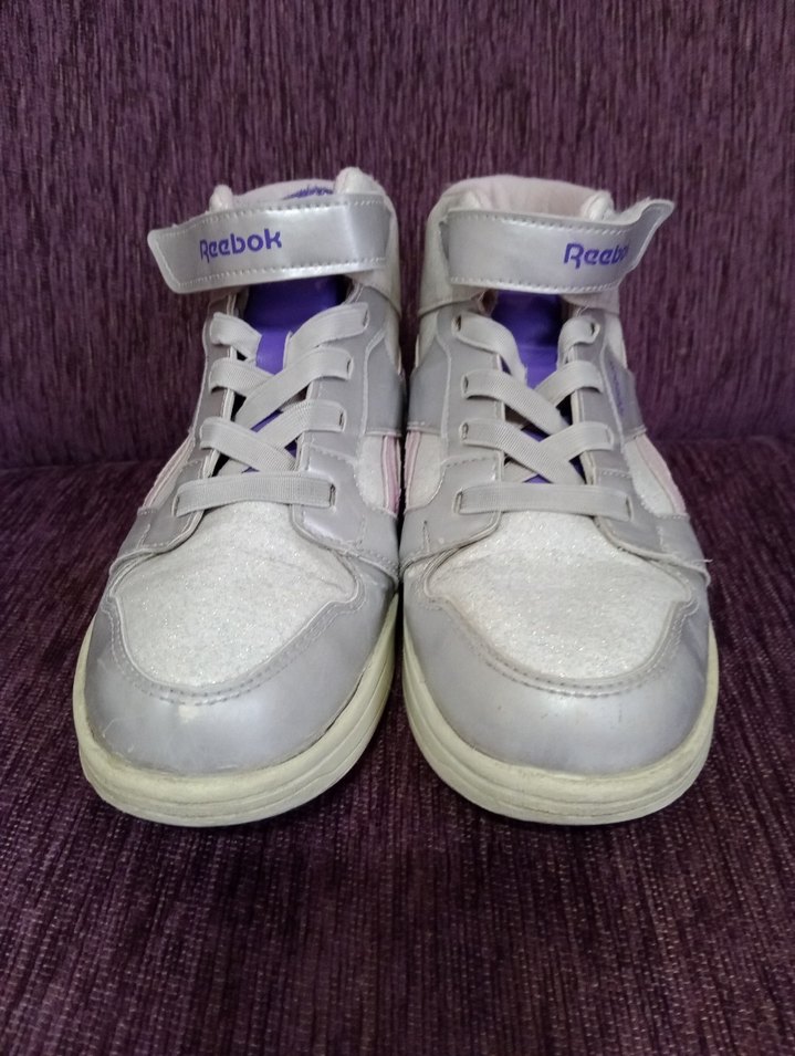 Reebok Mor ve Gri Kız Çocuk Spor Ayakkabı - Görsel 2