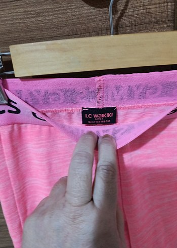 LCW Pembe Elastik Bel Detaylı Spor Tayt - Görsel 3