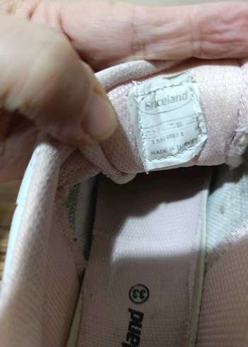 Grecland Kız Çocuk Beyaz Yıldızlı Velcro Spor Ayakkabı - Görsel 6