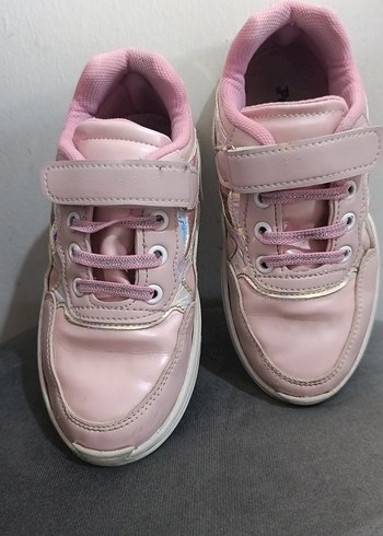 Polaris Kız Çocuk Pembe Spor Ayakkabı - Görsel 4