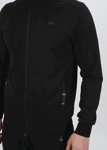 Siyah Kemerli Erkek Eşofman Takımı - Görsel 2