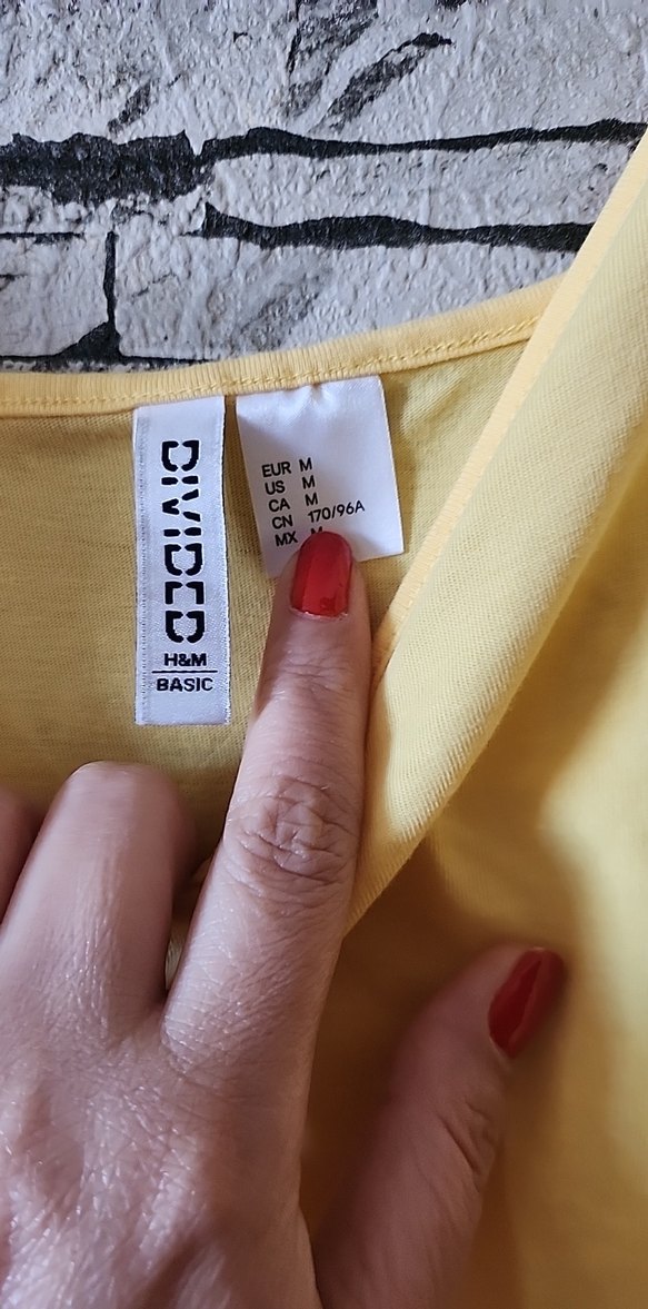 Sarı V Yaka Keten kısa Elbise - Görsel 3