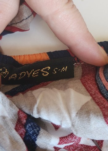 Bohem Çok Renkli Uzun Etnik Desenli Elbise - Görsel 4