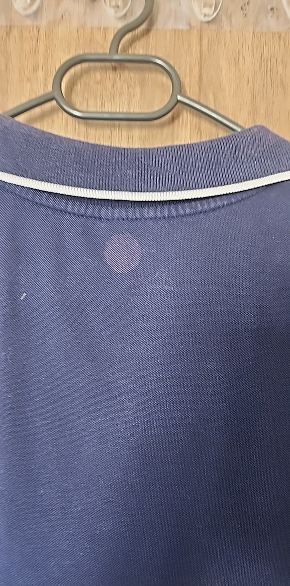 Lacivert Polo Yaka Midi Kadın Elbise - Görsel 5