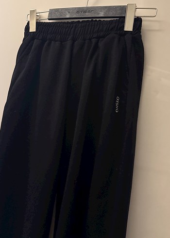 Bayan Siyah Rahat Kesim Eşofman Altı - Görsel 2