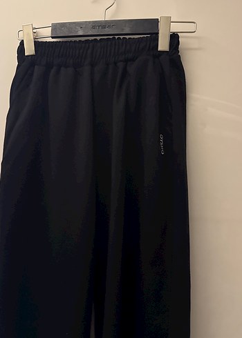 Bayan Siyah Rahat Kesim Eşofman Altı - Görsel 3