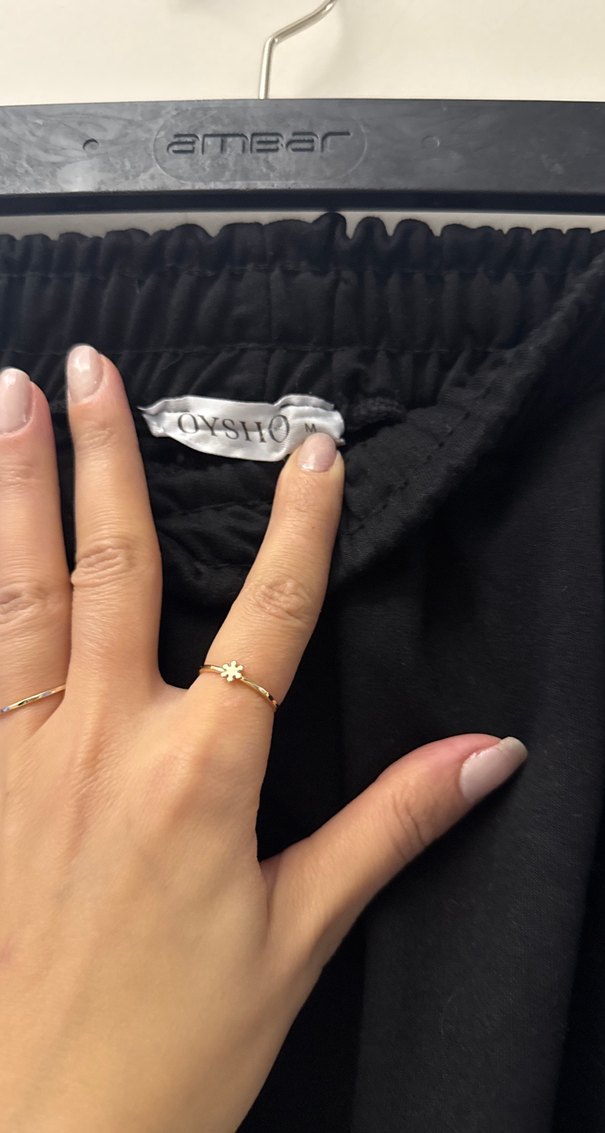 Bayan Siyah Rahat Kesim Eşofman Altı - Görsel 4