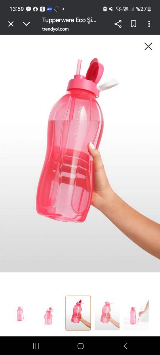 Tupperware eco suluk 2 litre - Görsel 3