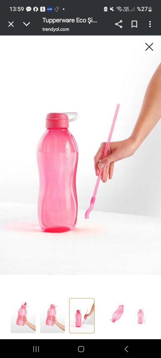 Tupperware eco suluk 2 litre - Görsel 5