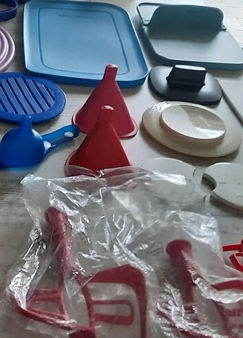 Beden mavi Renk Tupperware orijinal yedek parçalar