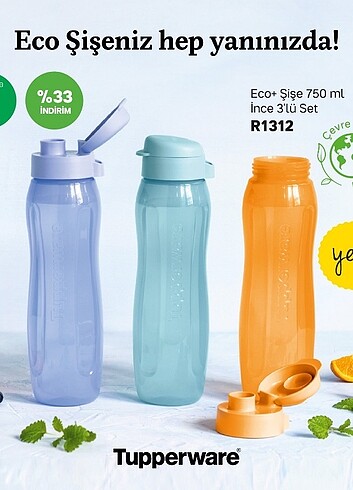 Tupperware 750 ml şişe