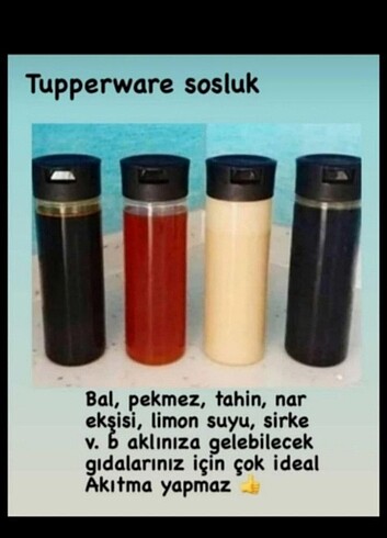 Beden siyah Renk Tupperware duru sosluk