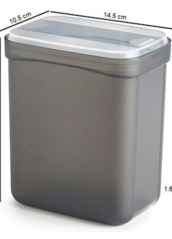 Tupperware Tupperware dikdörtgen 1.6 litre kuru gida saklama kabı