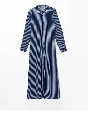 Lc waikiki marka cizgili elbise - Görsel 5