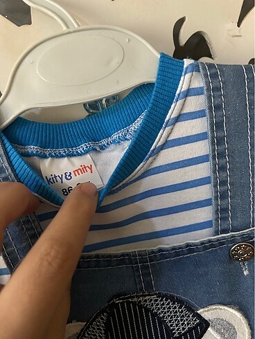 1,5 Yaş Beden Salopet tshirt takım