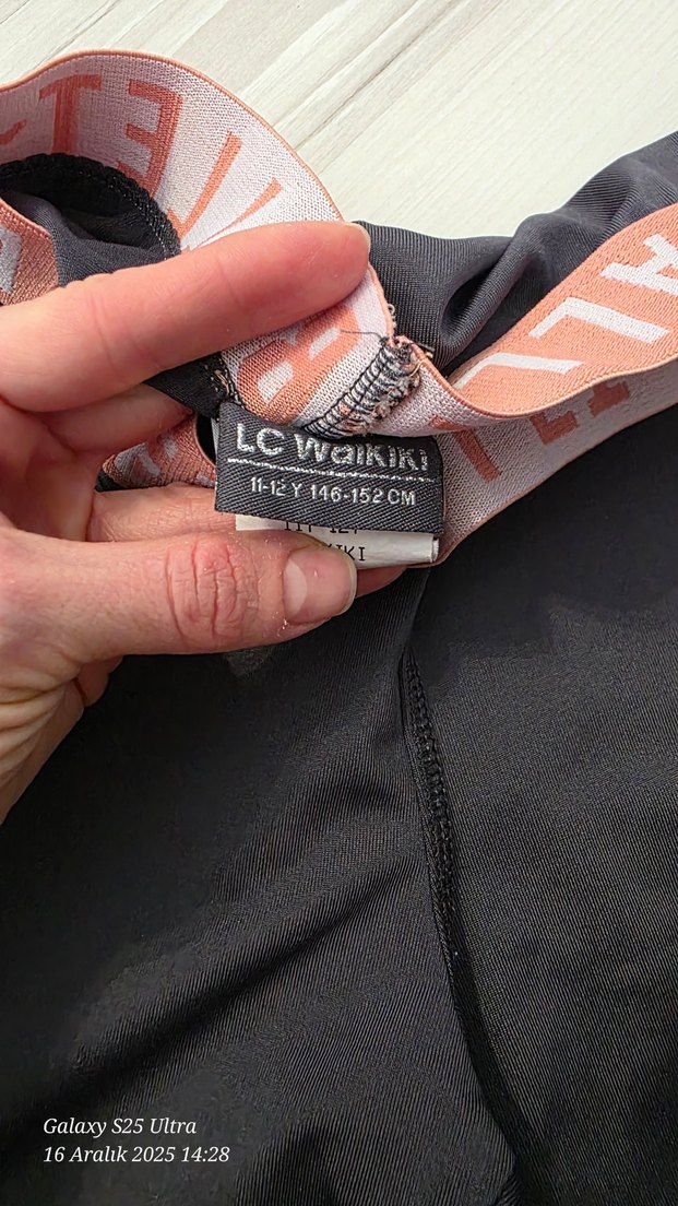 kız çocuk spor tayt - Görsel 2