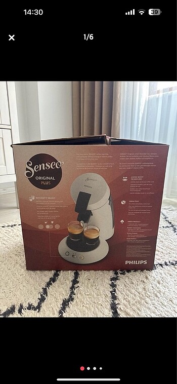 Philips Senseo phılıps filtreli kahve makinesi