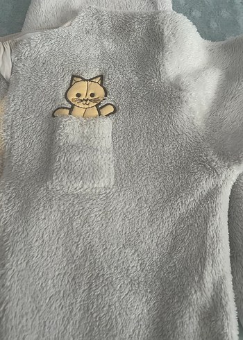 Fermuarlı Gri Uyku Tulumu - Görsel 5