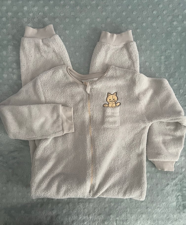 Fermuarlı Gri Uyku Tulumu - Görsel 4