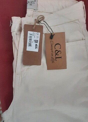 29 Beden ten rengi Renk Pantalon