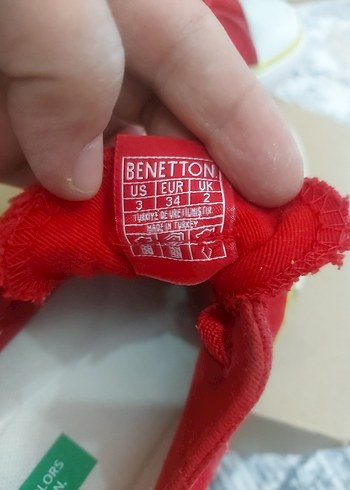 34 Beden benetton sneaker