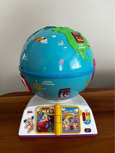 Fisher price müzikli dünya oyuncağı
