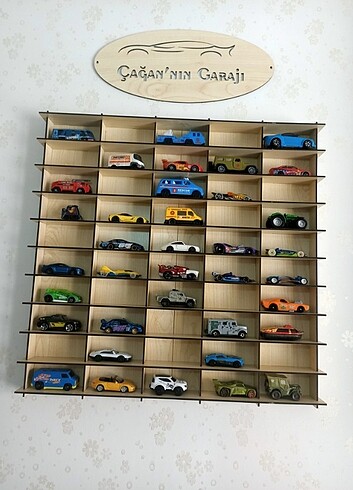 Beden Hot Wheels Araba Rafı