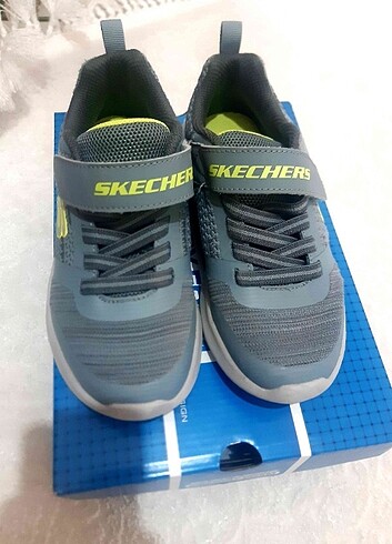 Skechers 30 numara erkek çocuk yazlık spor ayakkabı yeni gibi te