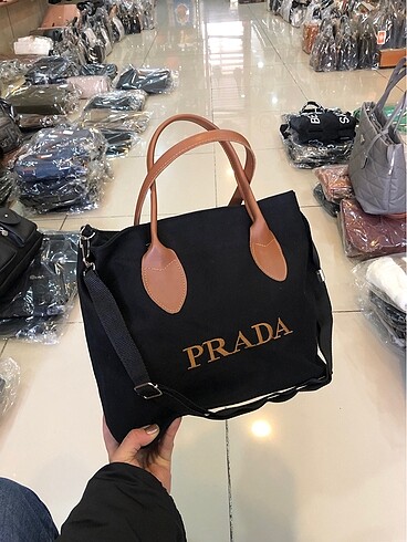 PRADA Kumaş Kol Çanta