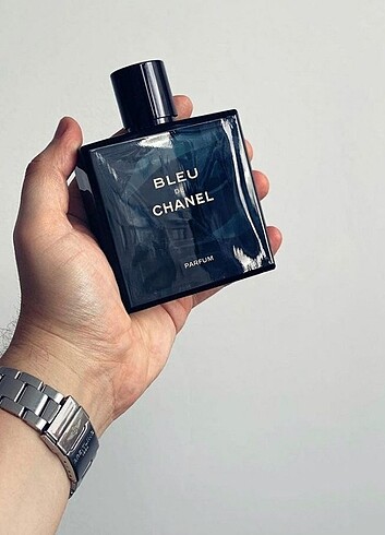 Bleu de Chanel erkek parfüm 100 ml sıfır jelatinli 