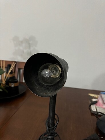 Beden siyah Renk Ayarlanabilir masa lambası