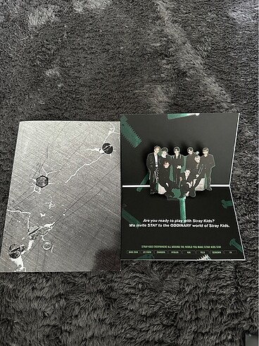 Beden Renk straykids oddinary limited edition album orijinal