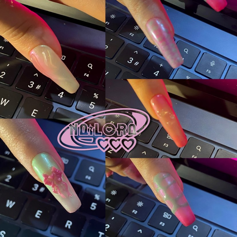 El Yapımı Özel Tasarım Press-On Takma Tırnak Seti - Görsel 2