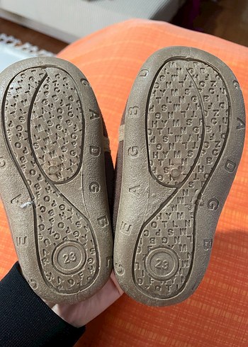 Kahverengi Erkek Çocuk  Desenli Ev Terliği - Görsel 2