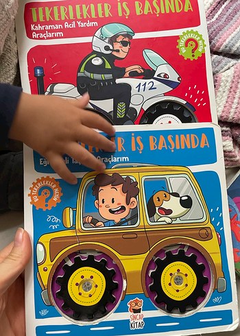 Sincap Kitap Tekerlekler İş Başında 4'lü Set - Görsel 3