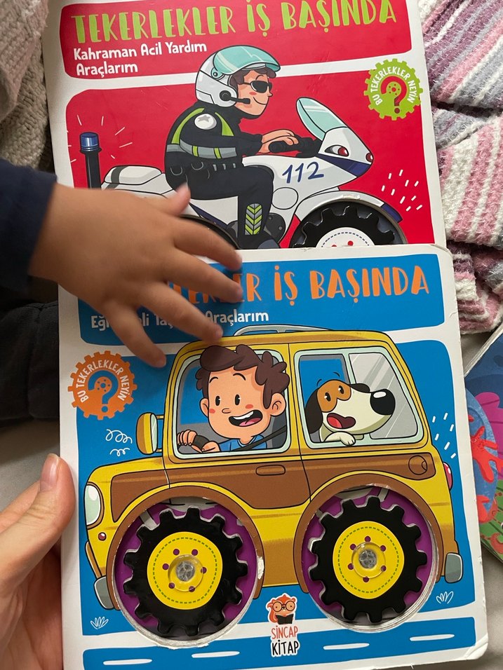 Sincap Kitap Tekerlekler İş Başında 4'lü Set - Görsel 3