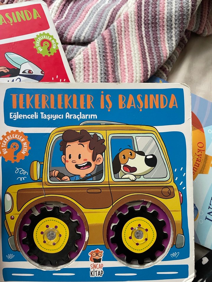 Sincap Kitap Tekerlekler İş Başında 4'lü Set - Görsel 2