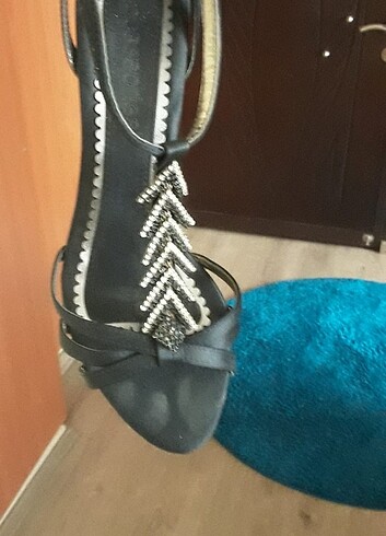 39 Beden siyah Renk Bayan abiye ayakkabi