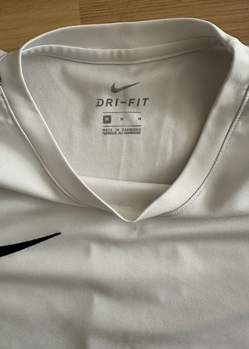 NİKE Erkek Beyaz Kısa Kollu Spor Tişört - Görsel 4