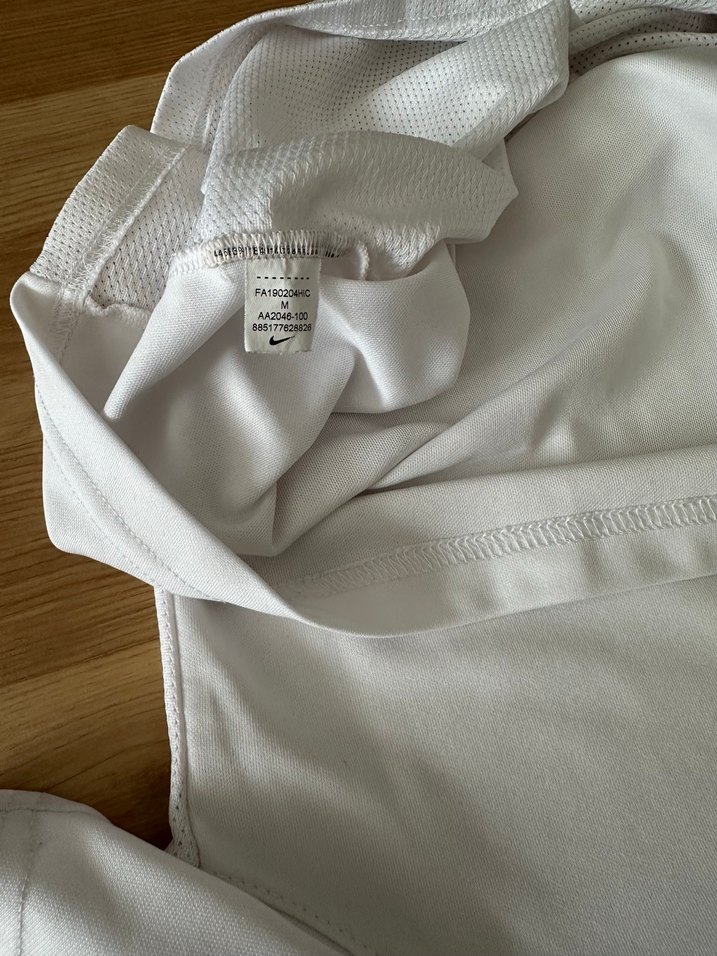 NİKE Erkek Beyaz Kısa Kollu Spor Tişört - Görsel 5