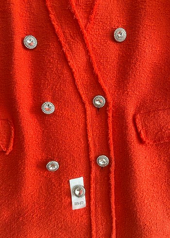 Zara Tüwit ceket L beden - Görsel 5