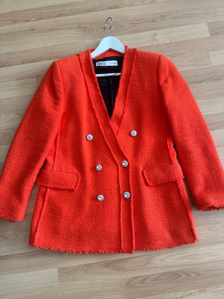 Zara Tüwit ceket L beden - Görsel 2