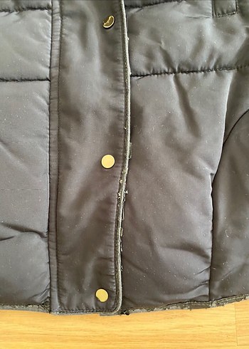 Zara Lacivert Kadın Kışlık Mont L beden - Görsel 5