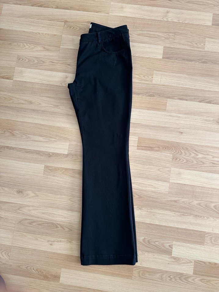 Parkbravo pamuklu kumaş İspanyol paça Pantolon 40 beden - Görsel 4