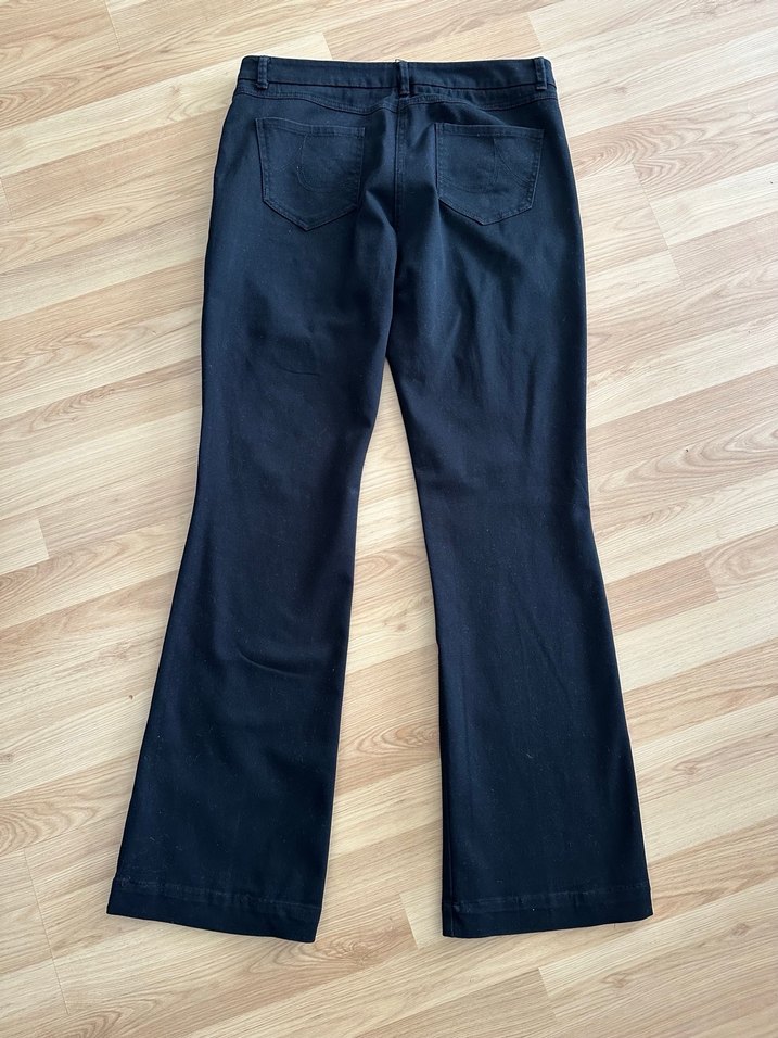 Parkbravo pamuklu kumaş İspanyol paça Pantolon 40 beden - Görsel 3